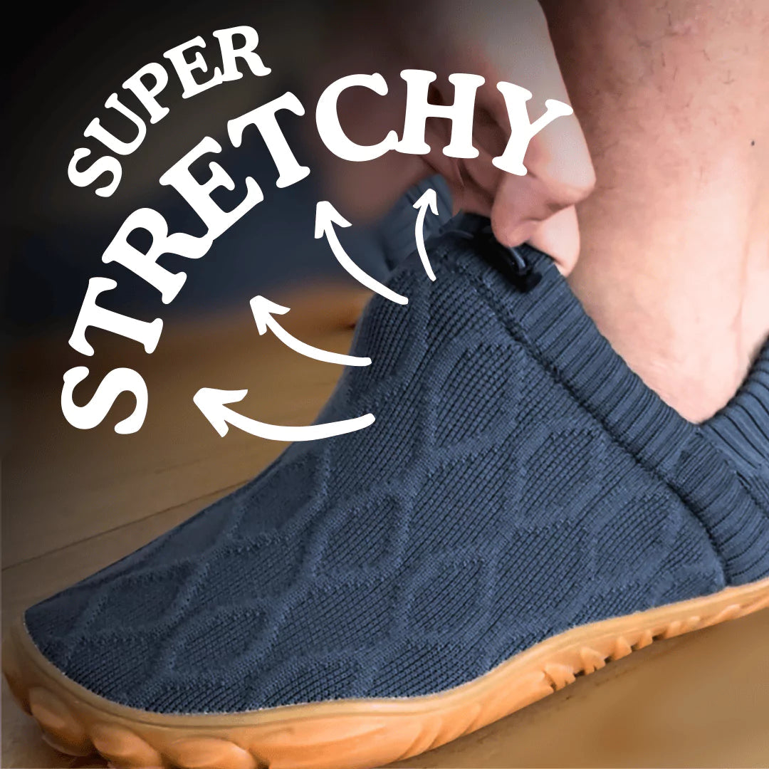 ElivioFeet™ Recovery Slip On Shoes Black